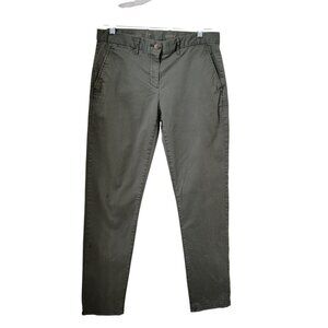 Khakis By Gap Size 4 "Broken In Straight" Deep Olive Green Pants, Exc. Used Cond